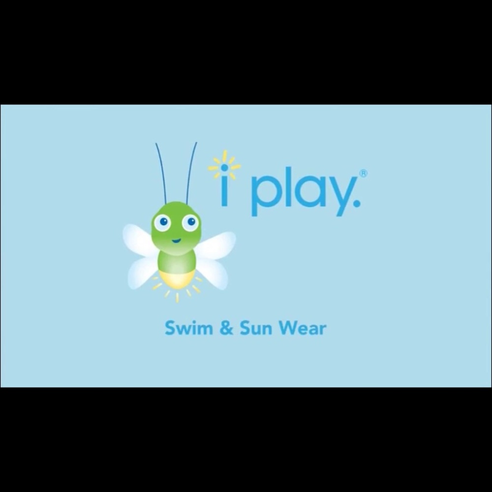 I PLAY PURPLE ADJUSTABLE SUN HAT W/ TIE 0-6 months SPF 50! NEW W/OUT TAGS ☀️ - Picture 3 of 5